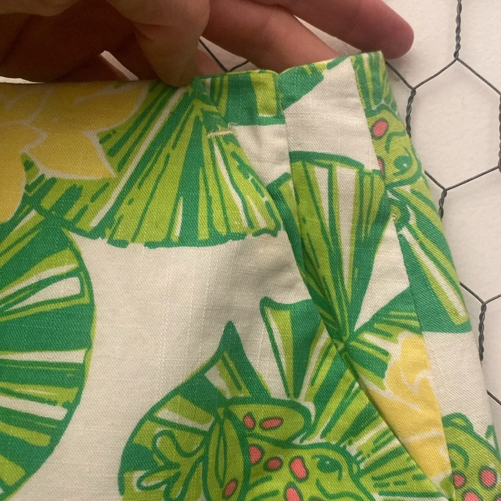 Lilly Pulitzer Hip Hop Hooray Lily Pad Mini Skirt
